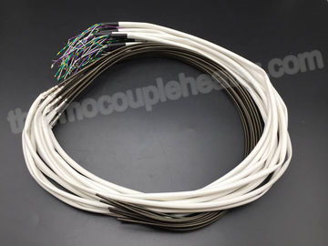 China 4.2x2.2mm Rol/Kabelverwarmers met j-Type Thermokoppel en Witte Silicone Geverniste Kabel leverancier