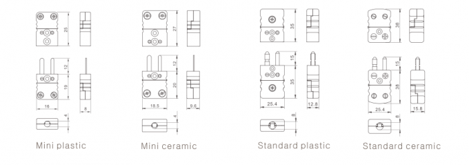 Industriële Thermokoppelcomponenten, Standaardk-Type Thermokoppelschakelaar